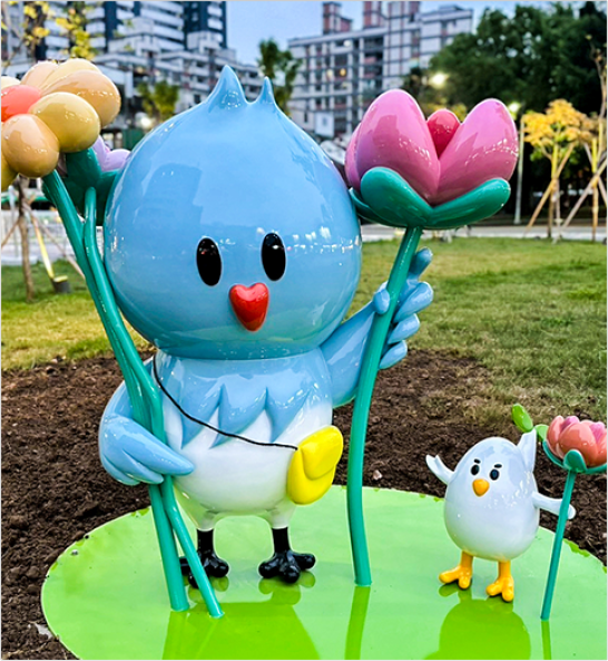 新竹市政府吉祥物大型公仔